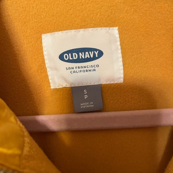 Old Navy Mustard Puffer Vest - Picture 2 of 3
